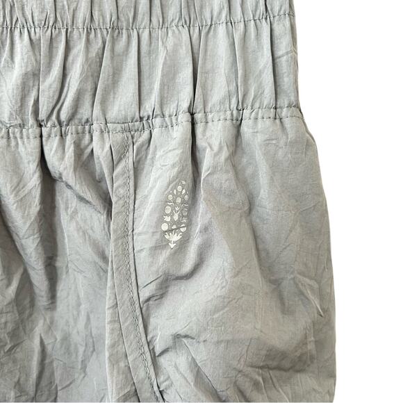Free People Movement The Way Home Shorts in Silver Gray Size Large Gently Used - Picture 3 of 6
